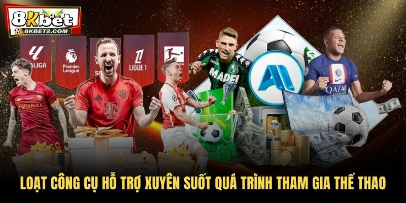 Loạt công cụ hỗ trợ xuyên suốt quá trình tham gia thể thao
